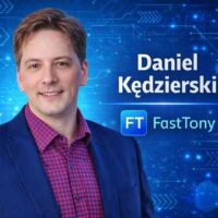 Daniel Kędzierski, CEO FastTony – grafika okładkowa do wywiadu