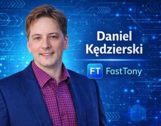 Daniel Kędzierski, CEO FastTony – grafika okładkowa do wywiadu