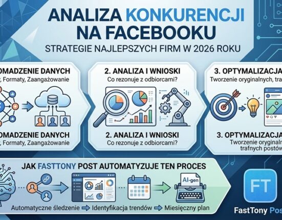 Analiza konkurencji na Facebooku — strategie najlepszych firm z FastTony Post AI